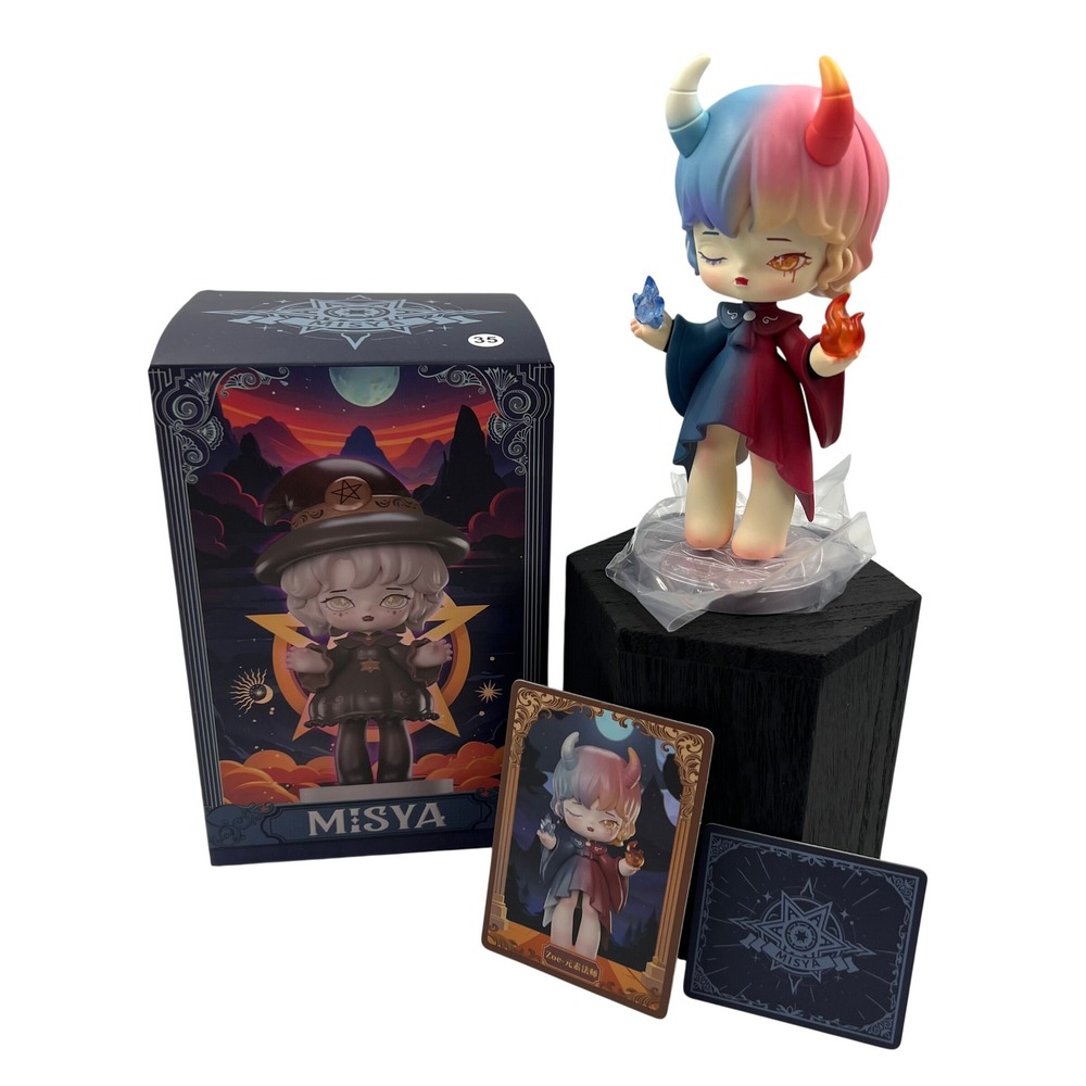 MISYA Magic Academy Zoe Elemental Mage Collectible Figure Blind Box Art Toy